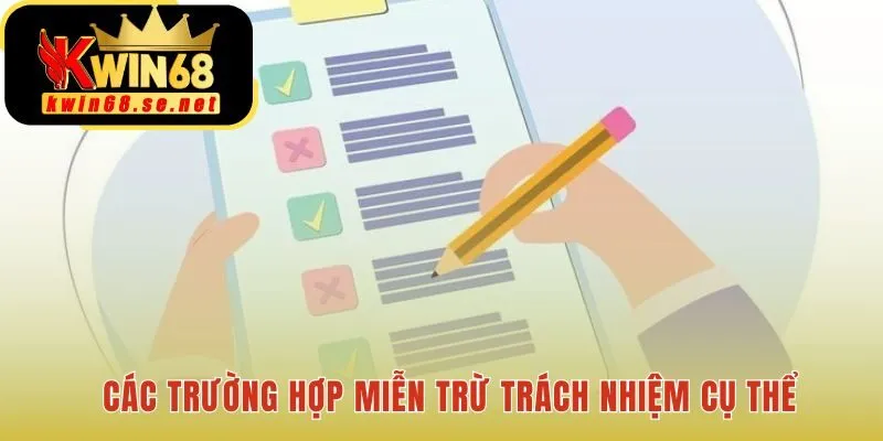 Chi tiết các trường hợp miễn trừ theo chính sách